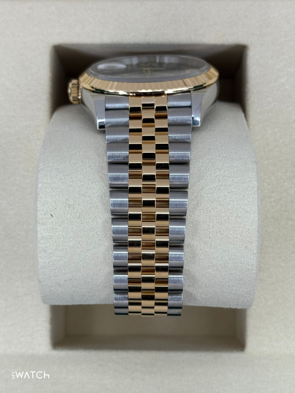 NEW 2025 Rolex Datejust 36mm 126233 Two-Tone Jubilee Green Diamond Dial