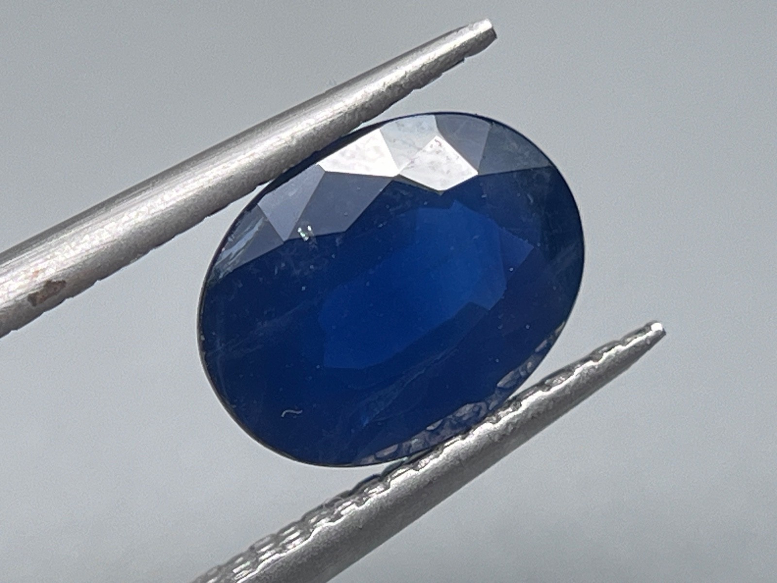 GIA Certified Natural 2.16 Carat Oval Brilliant Blue Sapphire Loose Gem Stone