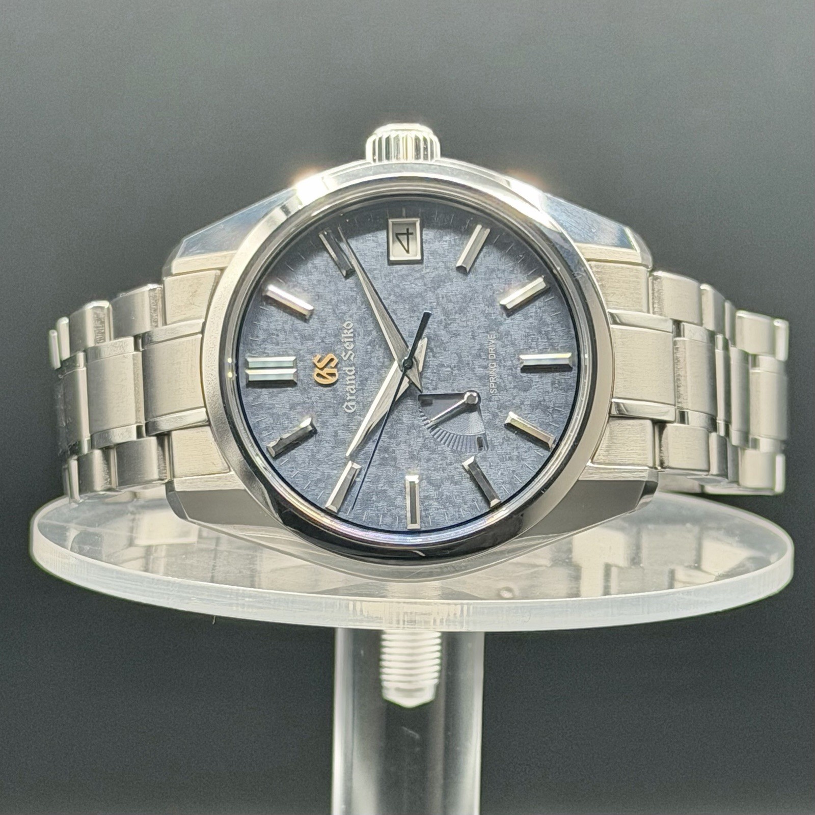 2024 Grand Seiko Blue Kirazuri 40mm Stainless Steel Automatic Watch SBGA507 B+P