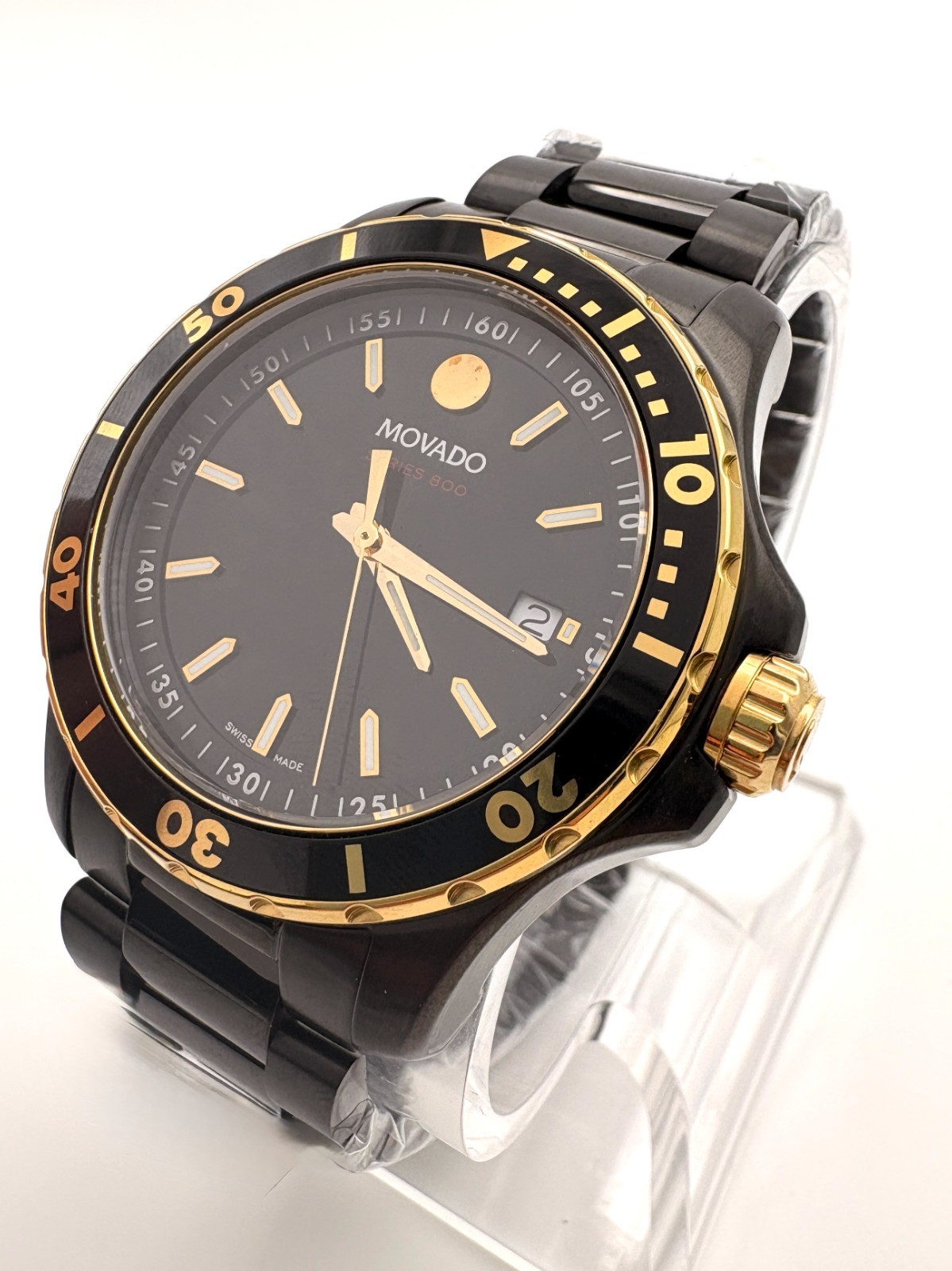 Movado 2600161 Series 800 Black Dial Men’s Quartz Watch