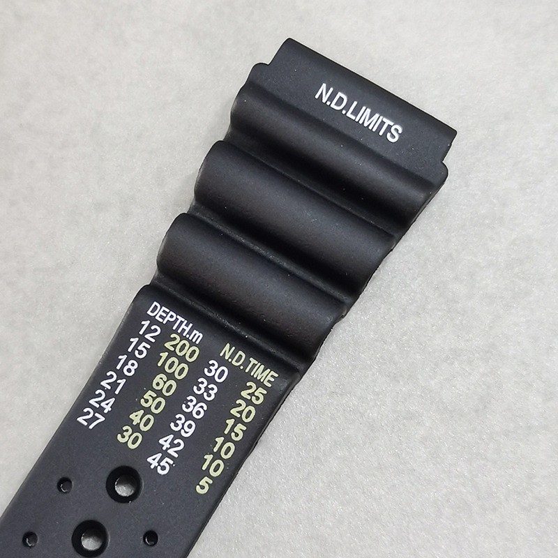 18mm 20mm 22mm 24mm ND Limits Silicone Rubber Waterproof Watch Strap Band PRO