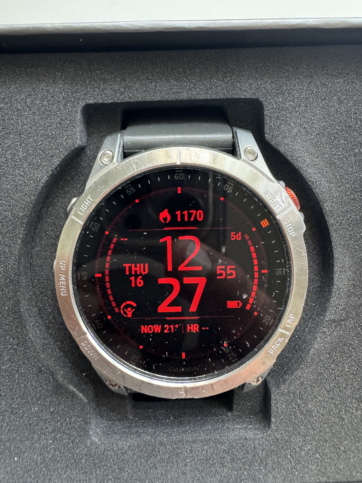 GARMIN EPIX GEN 2 47 MM SLATE STEEL WITH GRAPHITE BAND