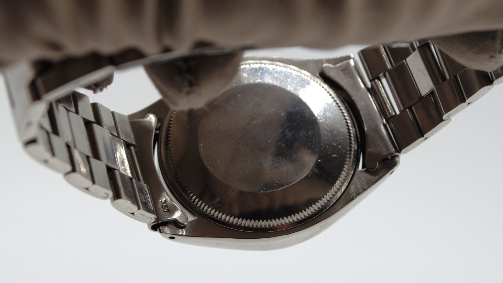 Vintage Rolex Air-King Precision Steel Pale Violet Sunburst Dial 34mm Ref. 5500