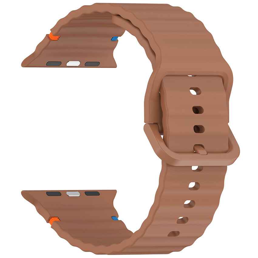 Silicone Watch Strap 42mm 44mm 45mm 49mm For iPhone Watch 1/2/3/4/5/6/7/SE/Ultra