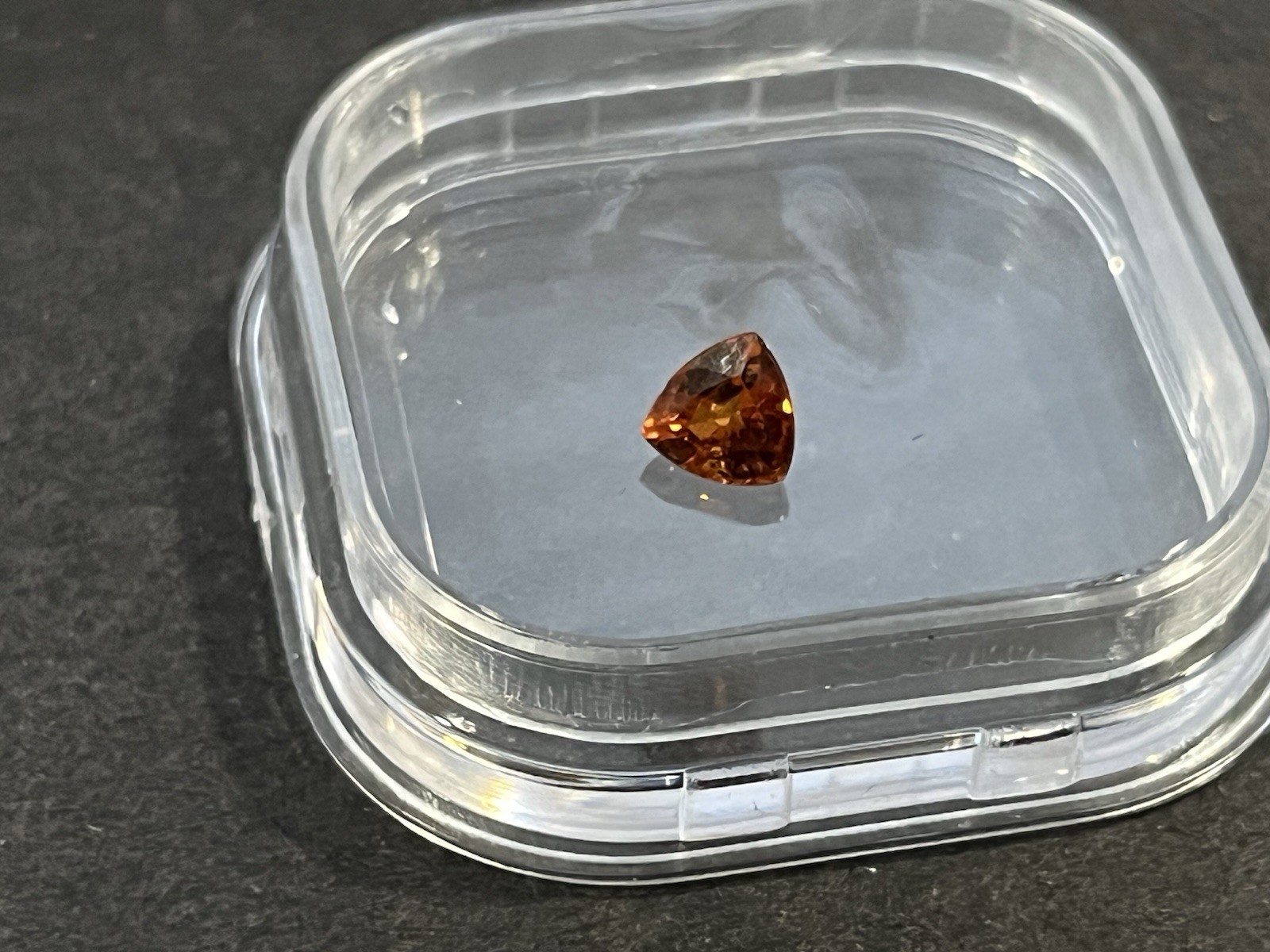 Spessartine Garnet (Mandarin Garnet) 0.80 Carats. Loose Gemstone