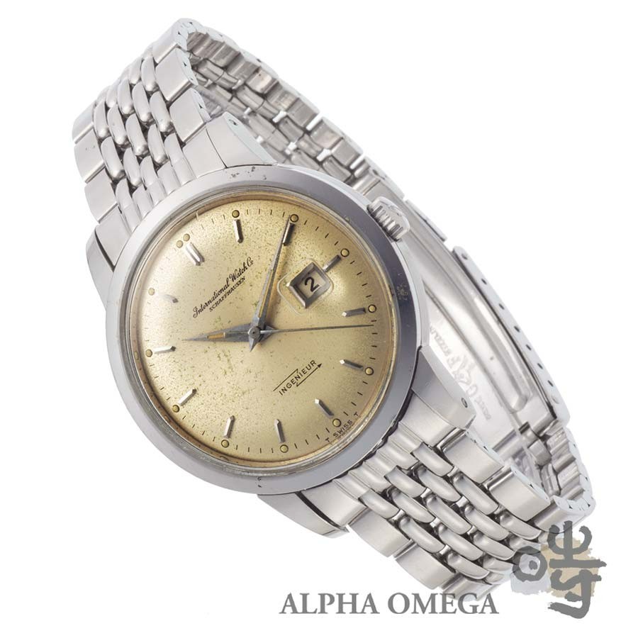 IWC Ingenieur 666 First Model Gay Freres Bracelet Automatic Vintage Mens Watch