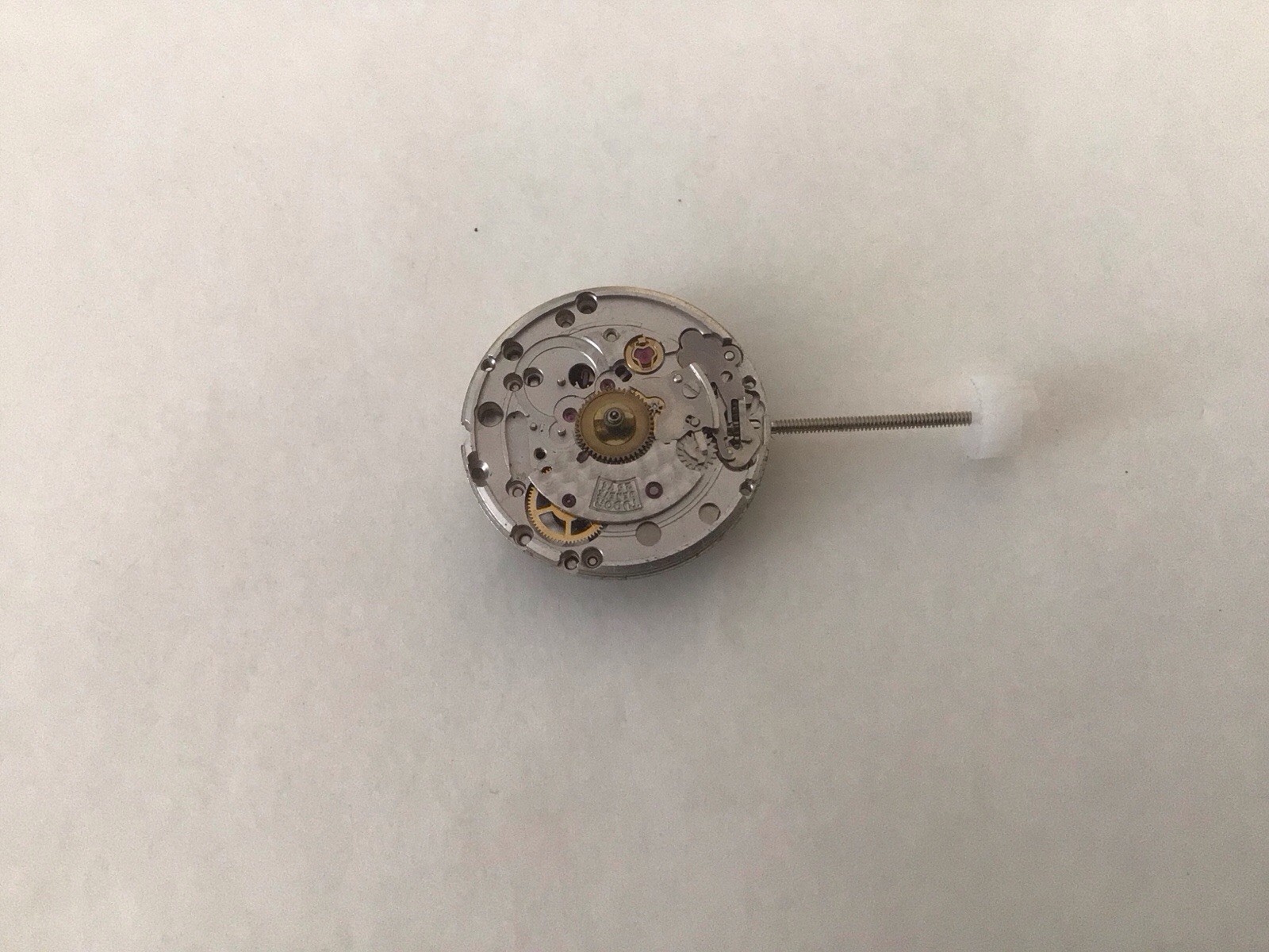 Tudor Cal 2671 ETA Swiss Automatic Movement 25j. for parts, balance wheel good .