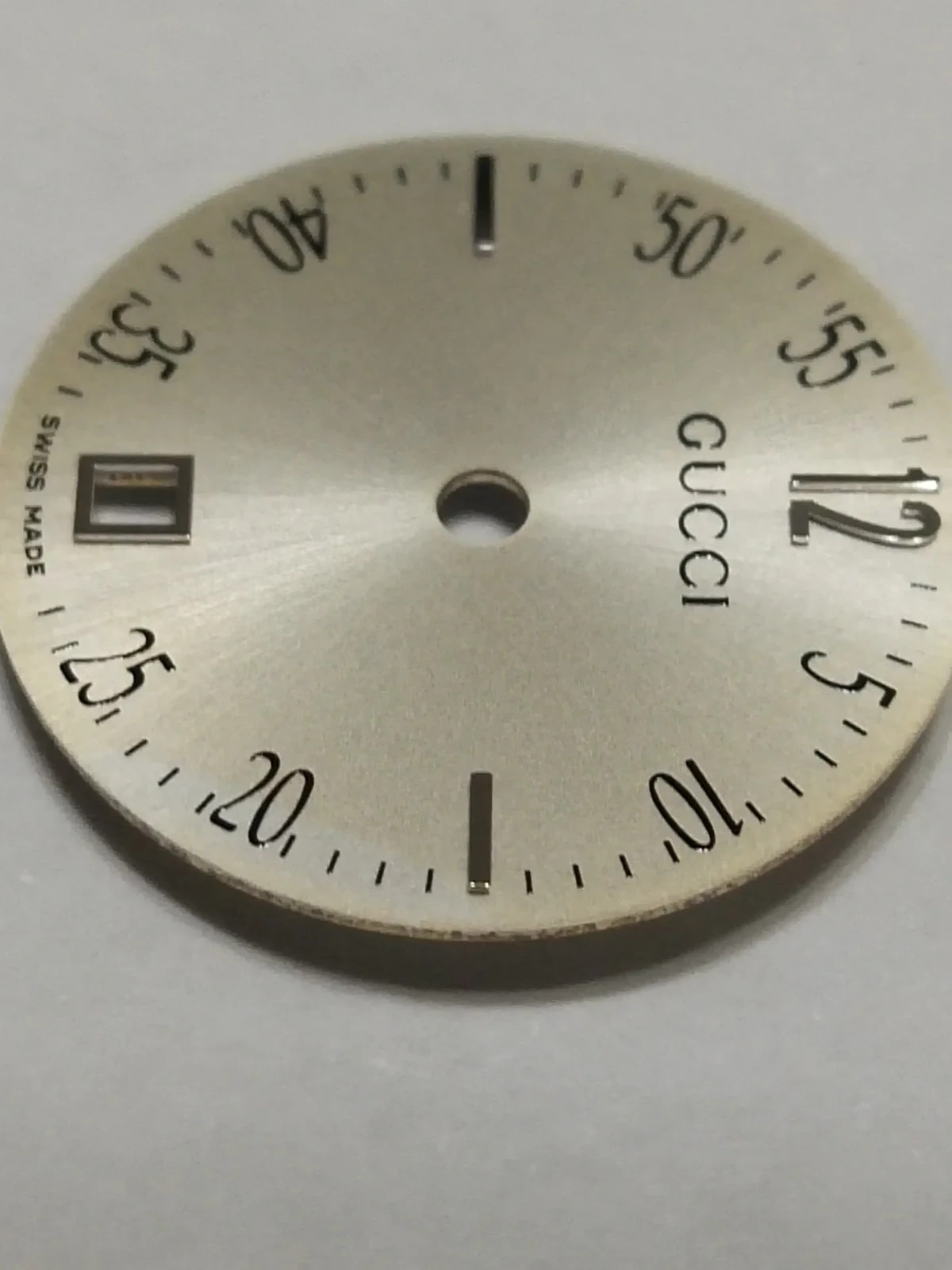 GUCCI Original Dail Part No. YDA051.A422.4 Creamy color