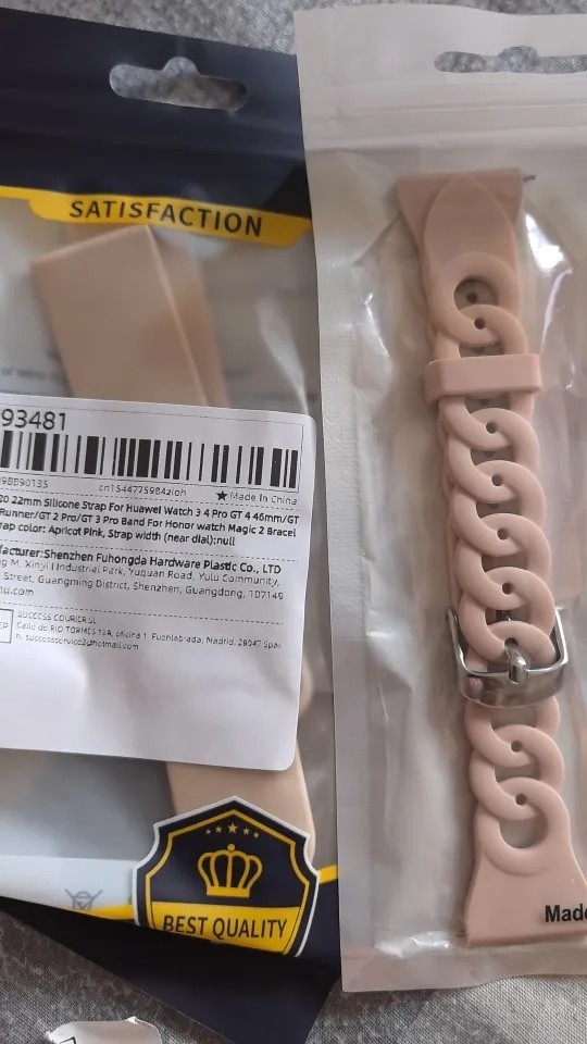 20/22mm Silicone Band For 42/47mm Watch Quick Release Sport Strap Replacement
