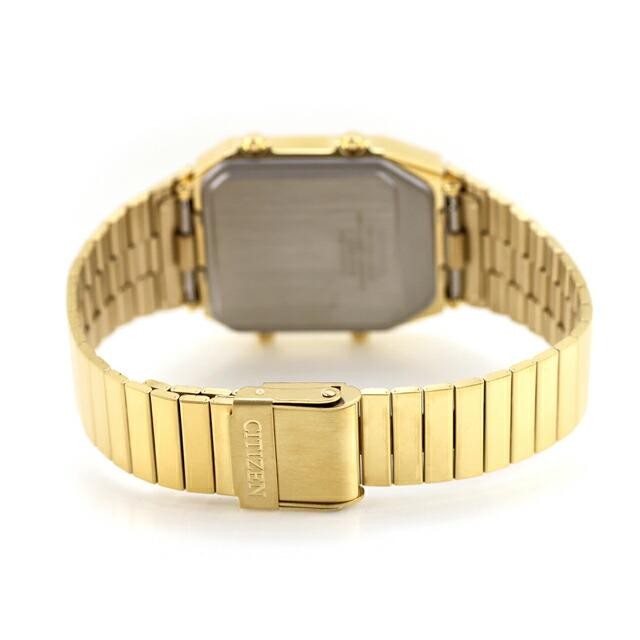 CITIZEN JG2103-56P Metallic Gold ANA-DIGI TEMP Analog Digital Vintage Watch Men