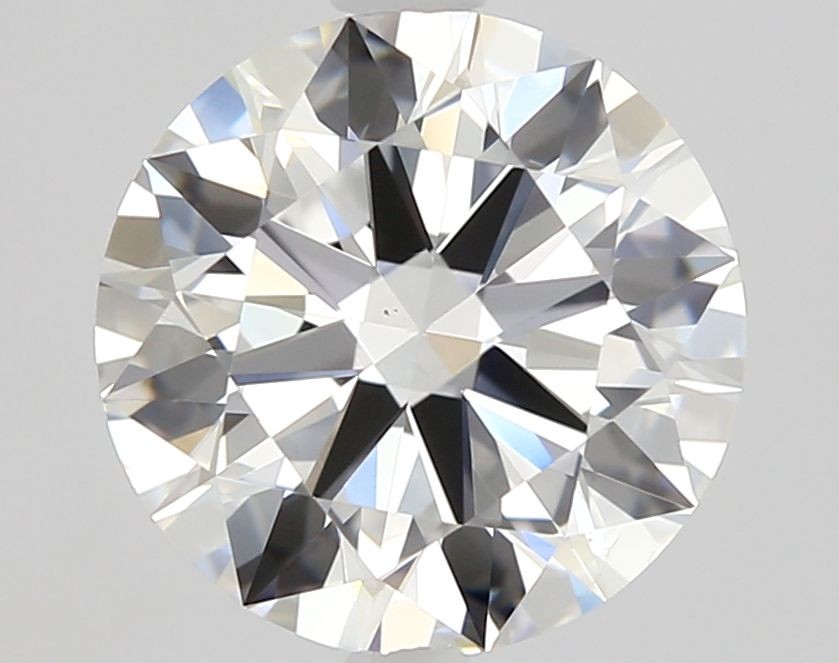Round 1.39 Carat Cert. AGI Natural Mined Diamond Loose F color VS2 clarity