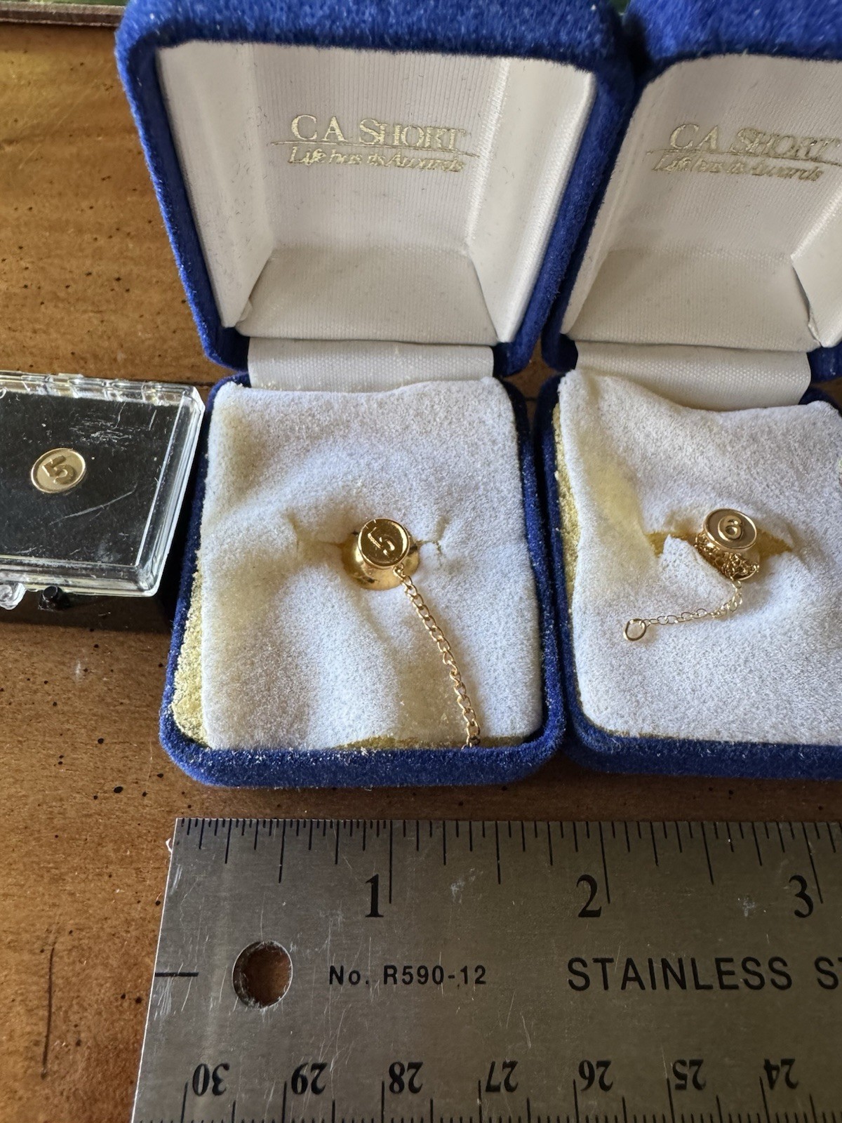 Anniversary Dangle Pins Years 5 Through 10