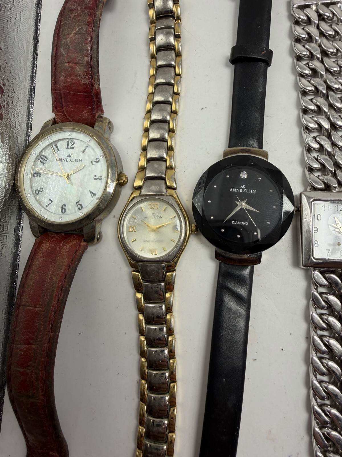 Anne Klein Women Watch Lot Of 10 Need Batteries Not Working