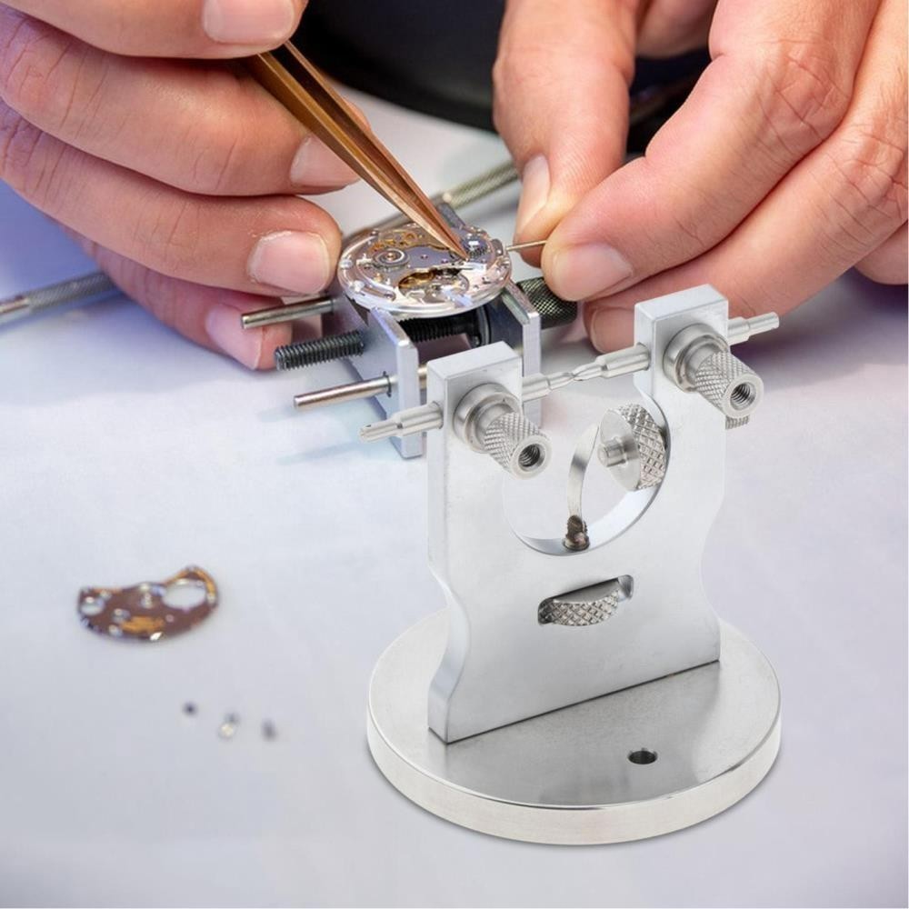 Watch Repair Balance Wheel Movement Repair Corrector Pliers Balance Wheel Stand