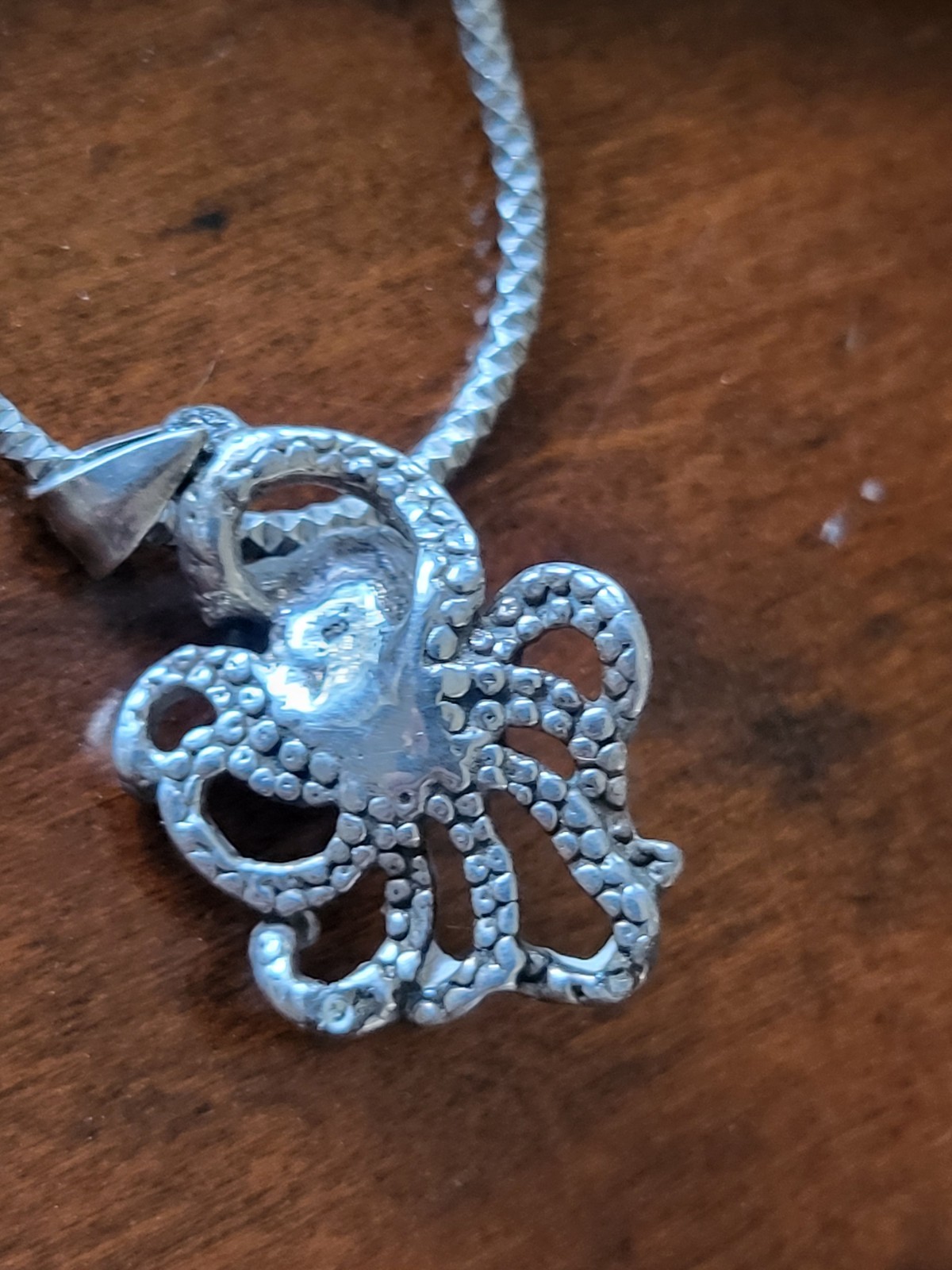 925 Sterling Silver Diamond Cut Chain Necklace Vior Approx 3mm About” Octopus