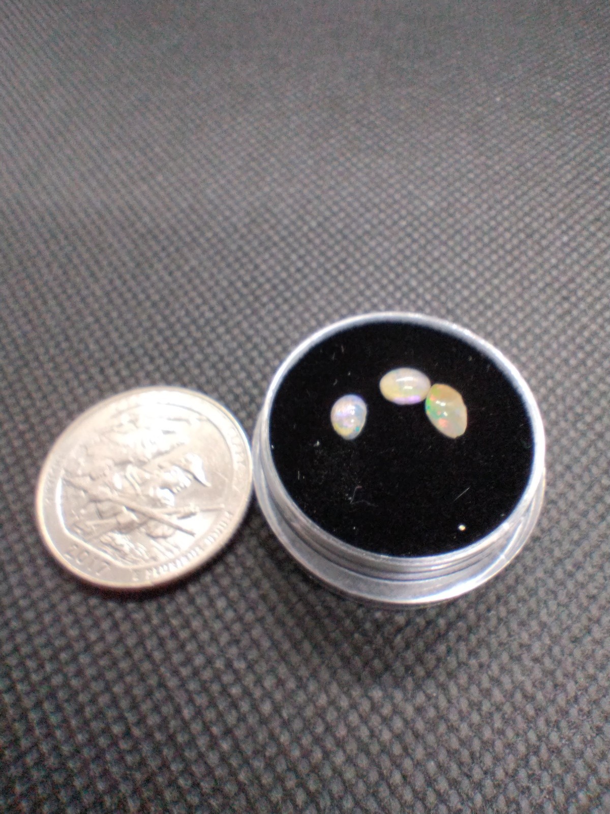 Discount Eithiopian Opal X3 Approx. 5mmx3.5mm Trio.1