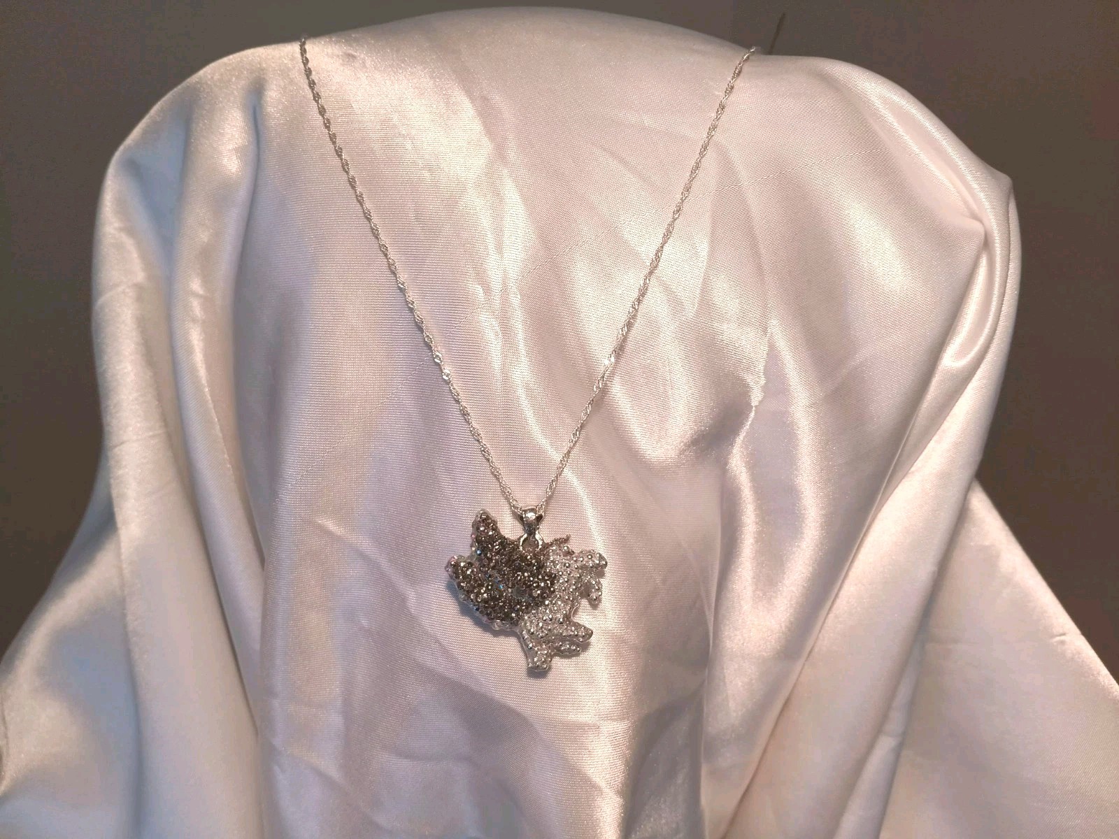 Crystal Unicorn Pendant Necklace, Handmade, Reversible – The Perfect Gift!