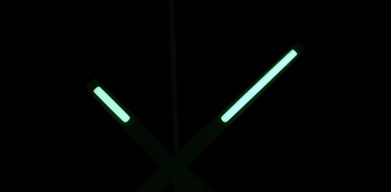 1 Set C3 Luminous Watch Hand 8x12x12.5mm For Seiko NH35 Movement
