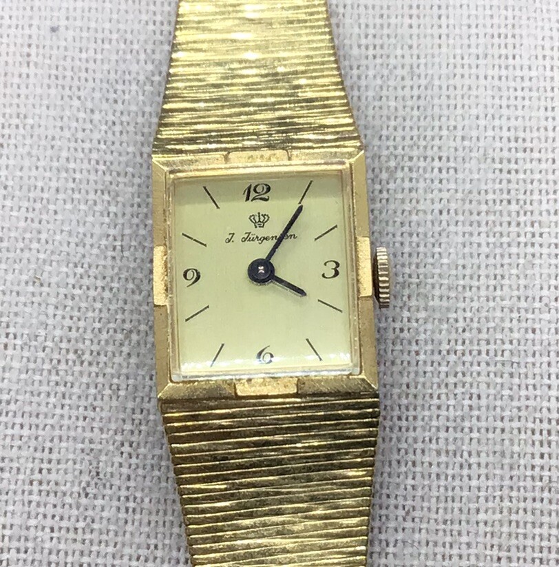 Vintage Ladies Jules Furgensen Wrist Watch “AS IS” Parts/Repairs W885