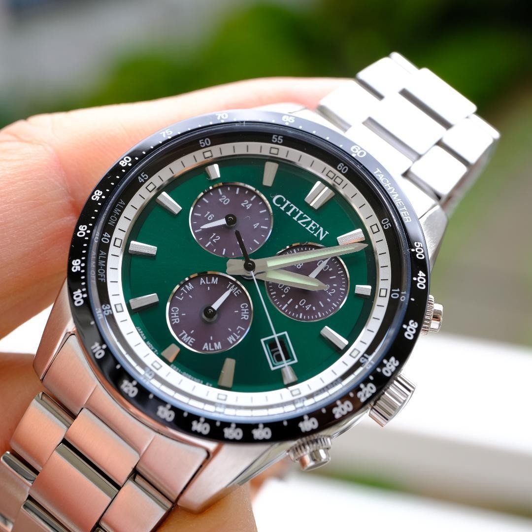 Citizen BL5614-59W Chronograph Watch Wrist 19.5cm
