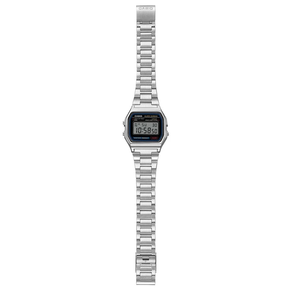 CASIO Digital WATCH VINTAGE RETRO 80’s A158WA-1 WARANTY GENUINE From Japan New