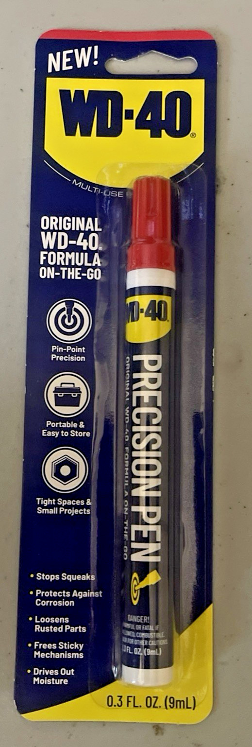 WD 40 Precision Pen Lubricant Pocket Size Controlled Application Tool-3 Pack
