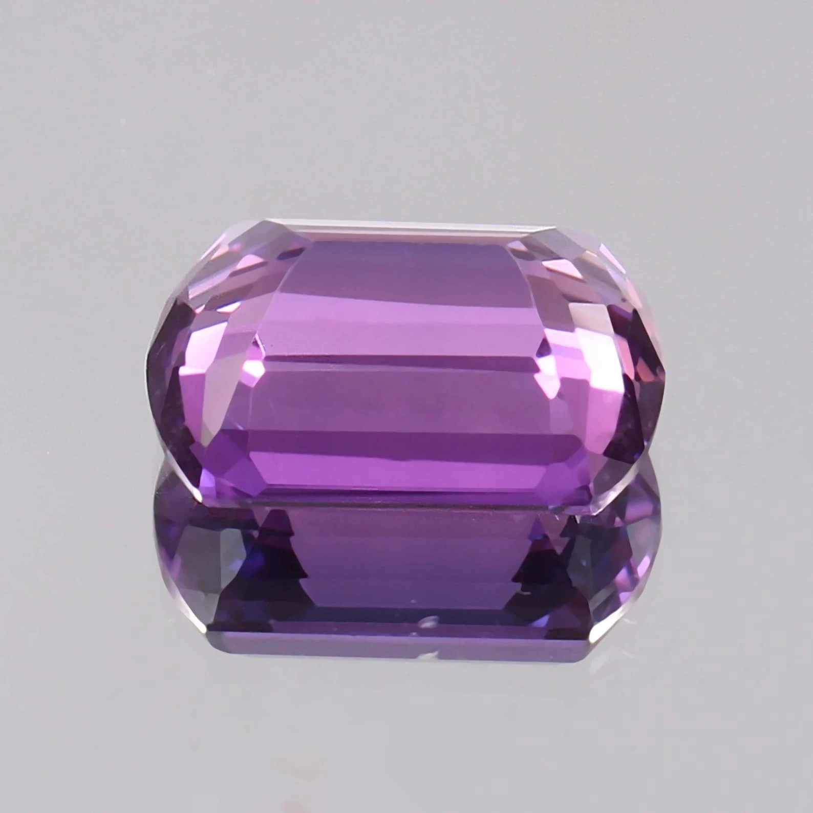 10.20 Ct Certified Natural Ceylon Purple Blue Cushion Sapphire Loose Gemstone