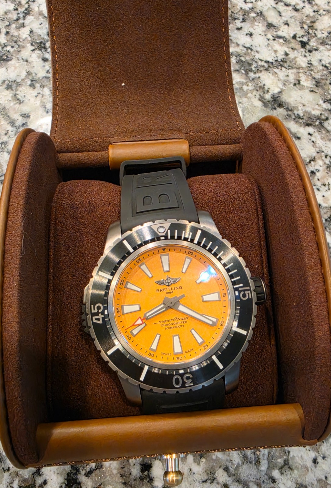 Breitling Superocean 48 Yellow