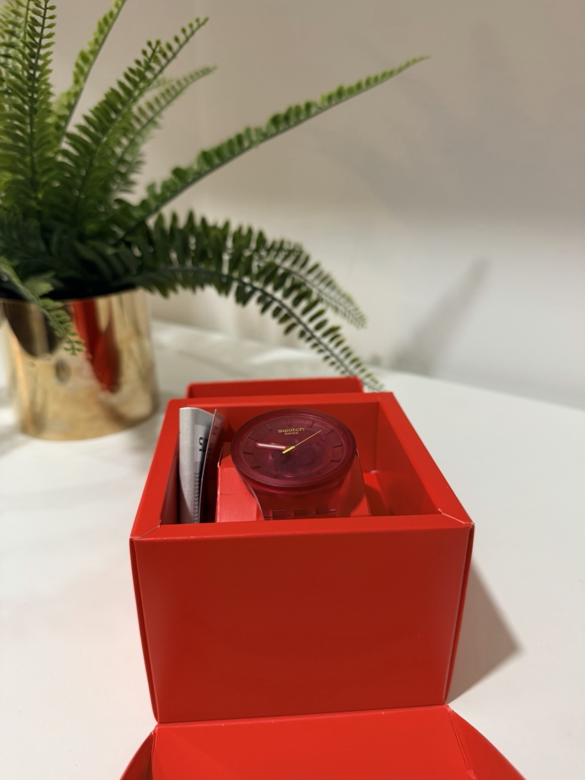 [swatch] PINK JOY SB05P102 Big Bold 47 mm NEW