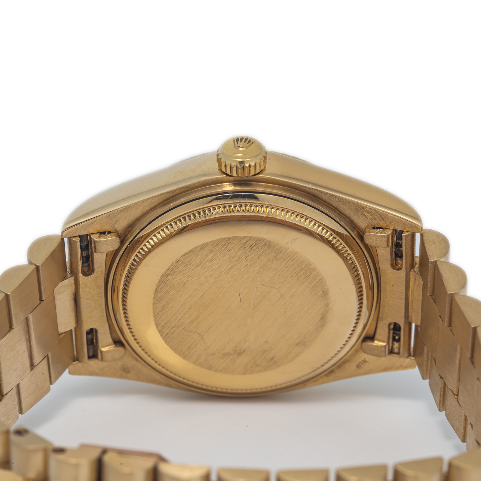 Rolex Day Date 18038 Jubilee 18k YG Tiger Eye Dial Auto Men’s Watch 36mm