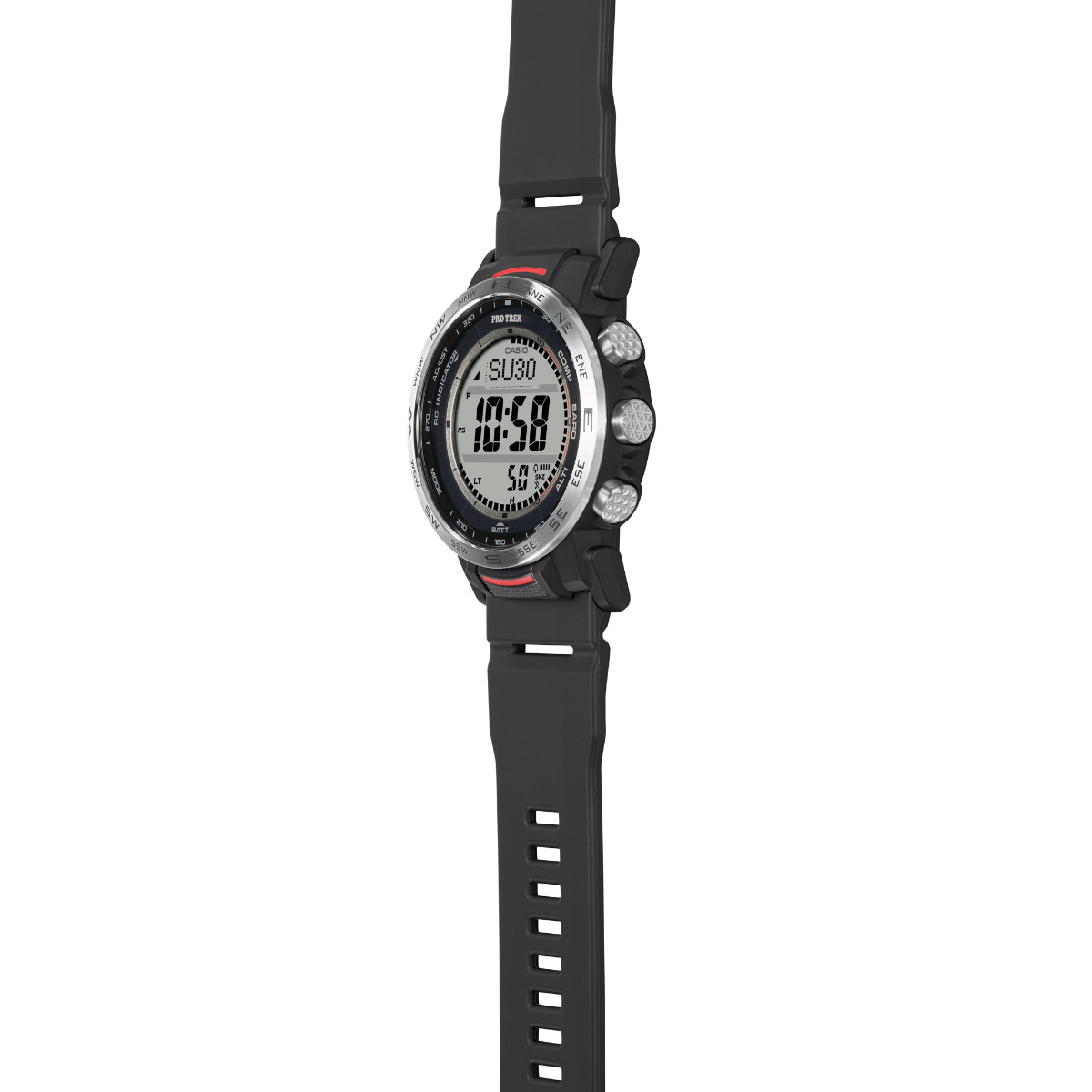 Casio Pro Trek PRW-35-1A Tough Solar Multi Band 6 Triple Sensor Watch New