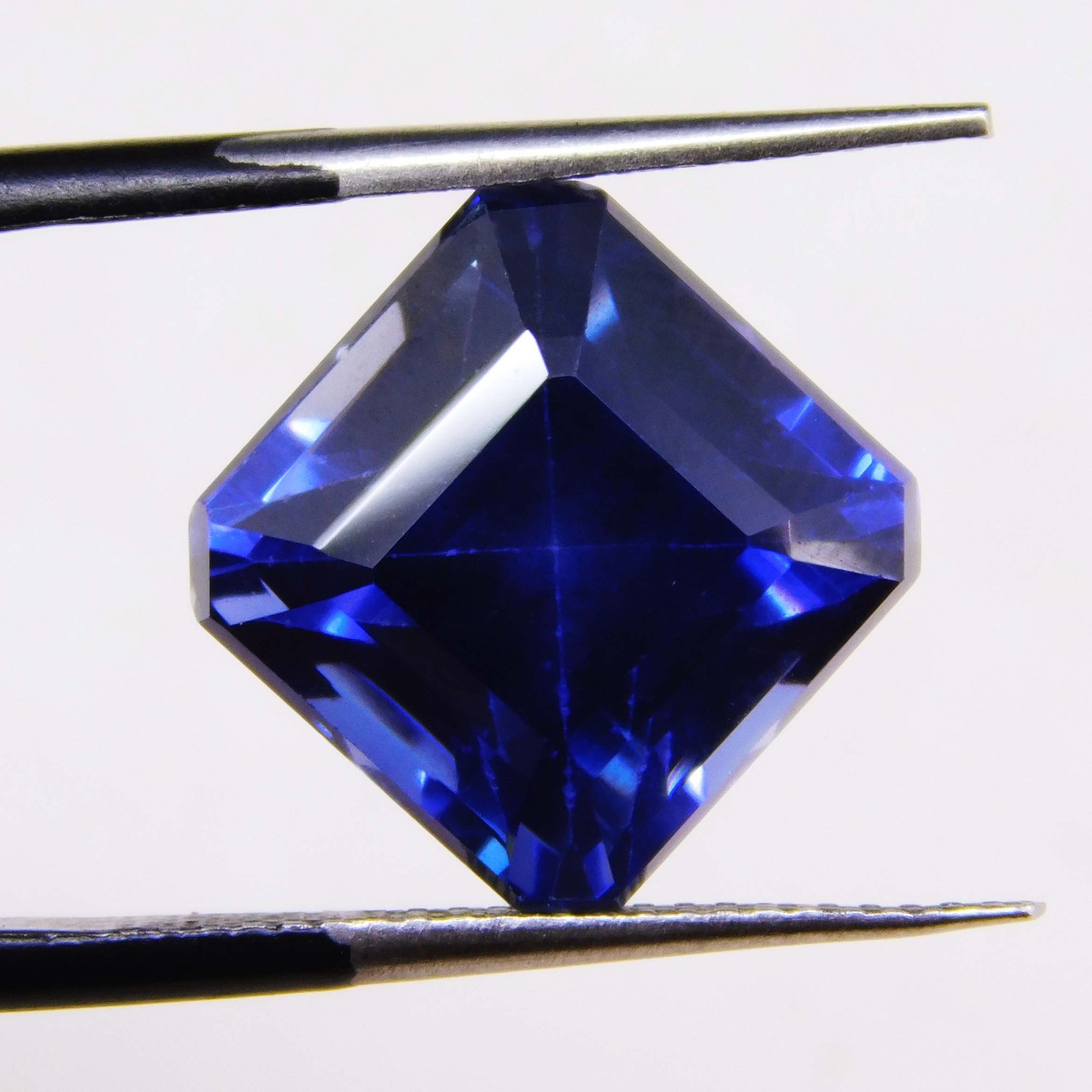 12.45 Ct Sri Lanka Natural Ocean Blue Sapphire Octagon CERTIFIED Loose Gemstone
