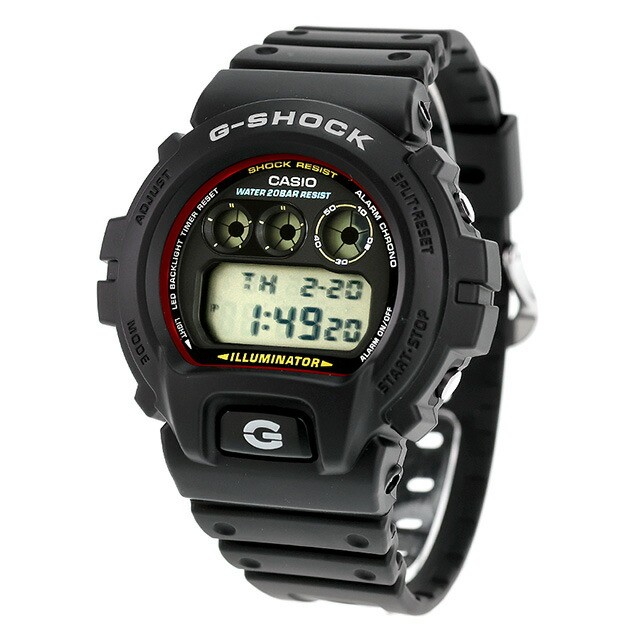 Unused CASIO G-SHOCK DW-6900RL-1DR Black Resin Strap Men Watch in Box