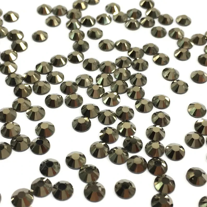 Metallic Light Gold (ML GLD) Swarovski 2038 Flatback HOTFIX SS30 36 pcs