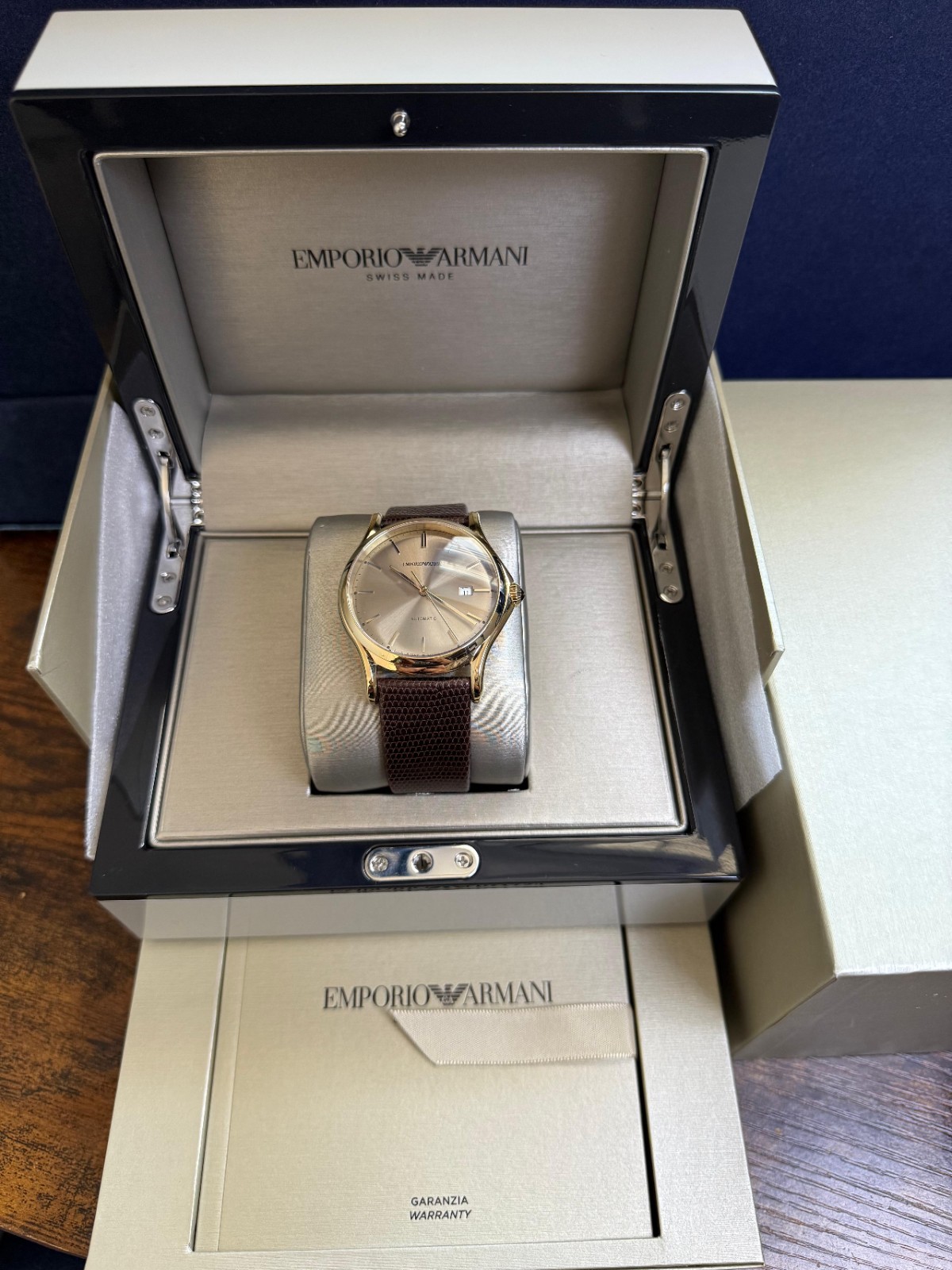 Emporio armani Automatic Watch SWISS MADE STP 1-11 Eta 2824-2