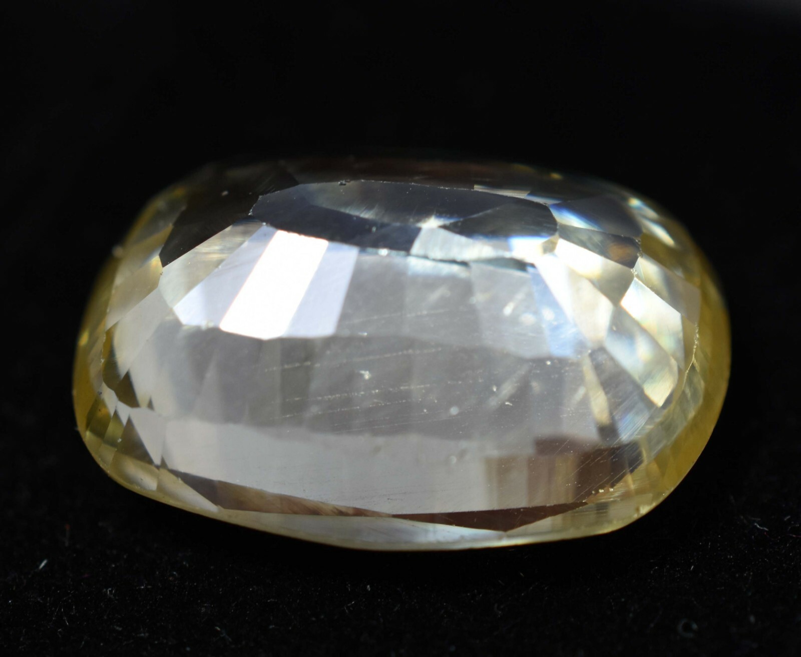 26.90 Ct Natural Yellow-Golden Zircon GGL Certified Top Quality Treated Gemstone