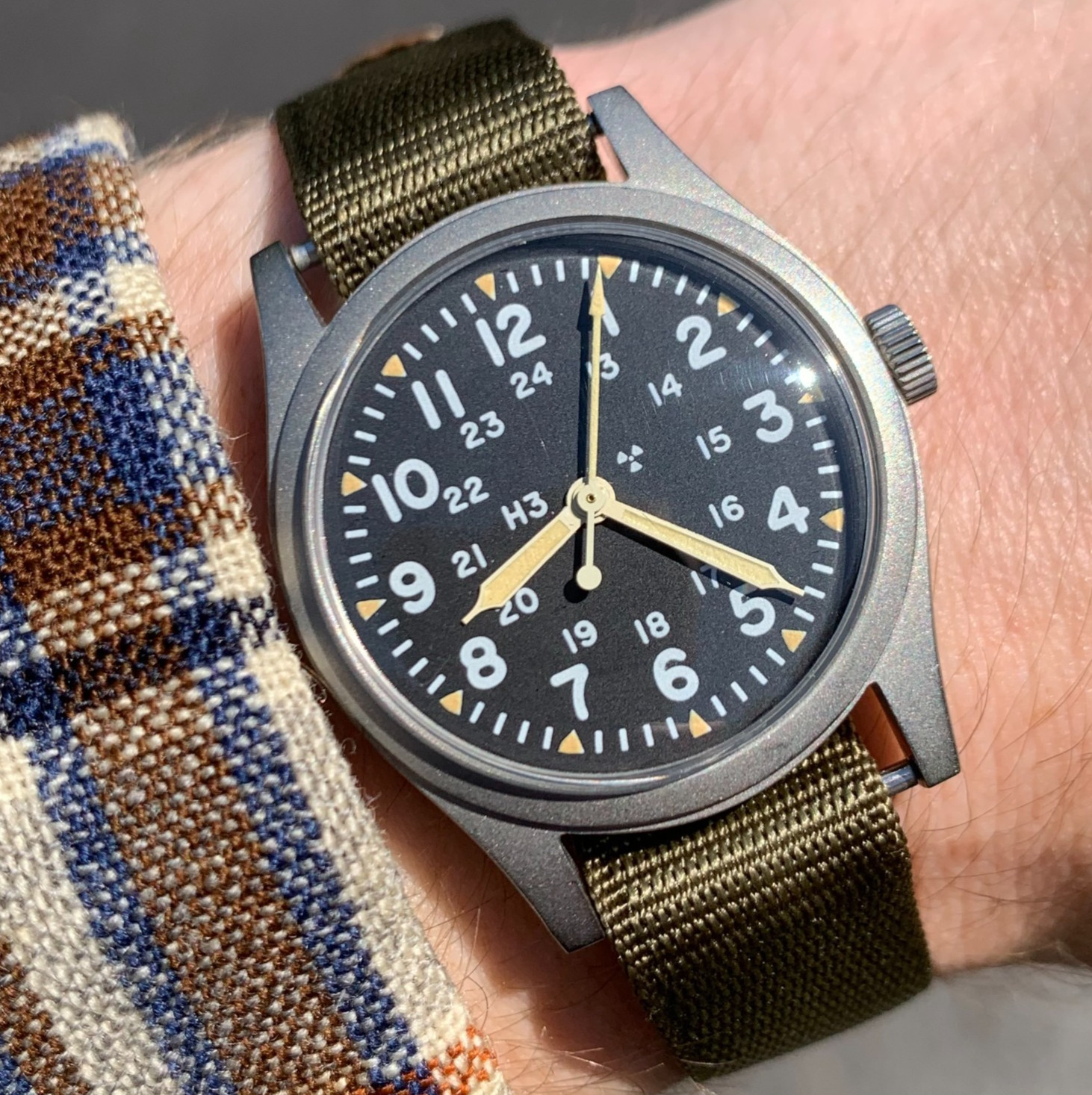 Hamilton MIL-W-46374B US Military General Purpose Field Wristwatch – Serviced