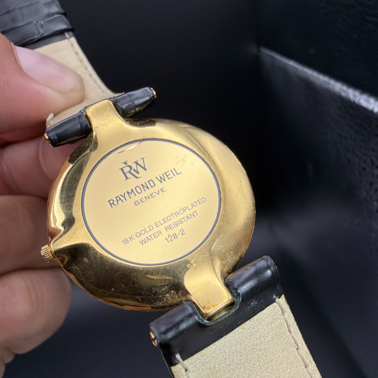 Vintage Raymond Weil Othello Ultra-Thin Dress Watch 128-2 – Full Provenance 1994