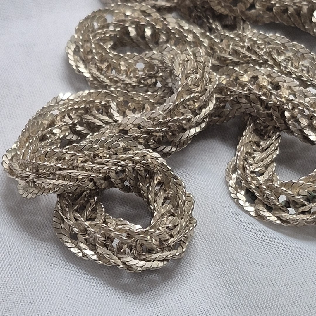 Vintage Guatemala Wedding 72 Inch Infinity Love Necklace