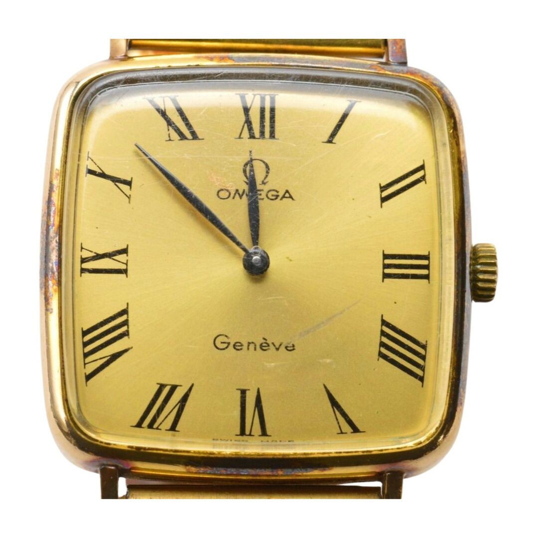 OMEGA Geneva cal.625 Manual Wind Tortoise Belt Ladies F WT350