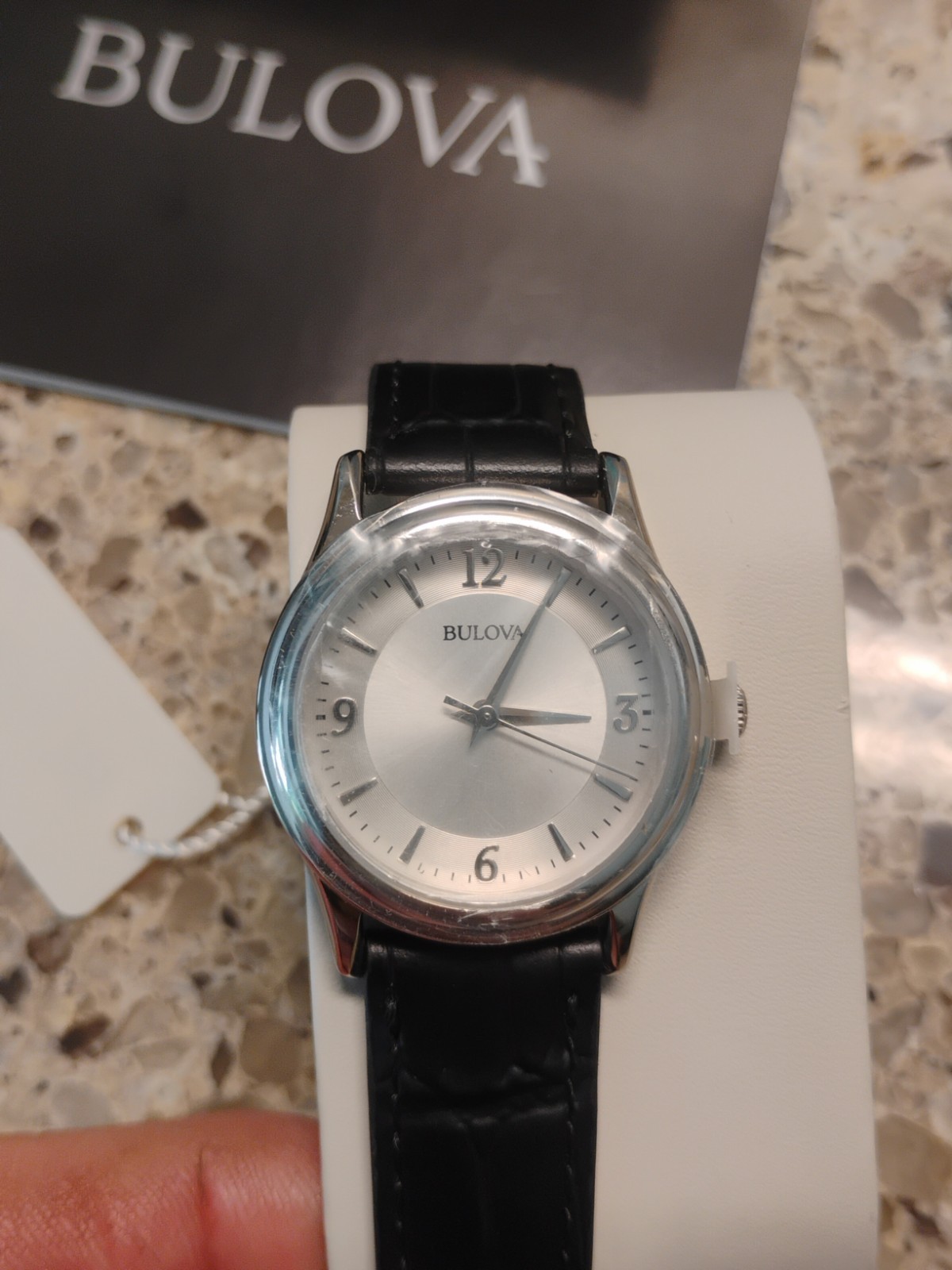 Brand New Working Bulova Corporate Collection Ladies Wristwatch 96T58 *READ*