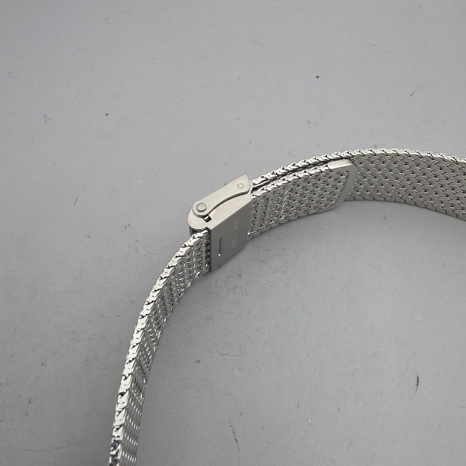 Unbranded Stainless steel mesh watchband/Bracelet 20mm Woven Texture
