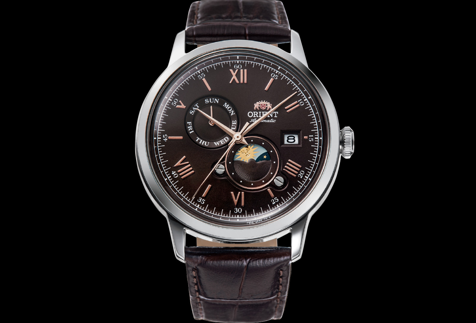 Orient Bambino Version 9 41.5mm Automatic Dress Watch RA-AK0804Y30B RA-AK0804Y