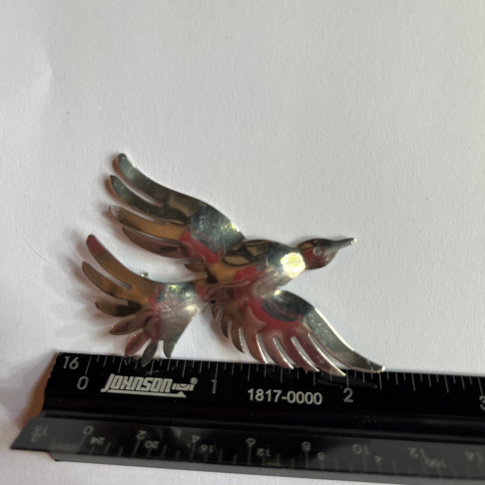 Vintage 925 Sterling Silver Bird Brooch Pins