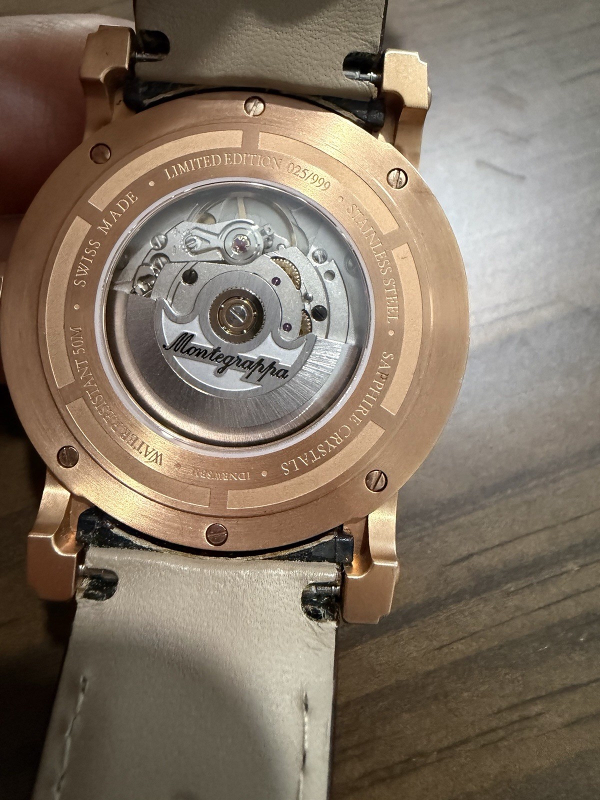 MONTEGRAPPA NERO UNO LIMITED WATCH Only (25/999)