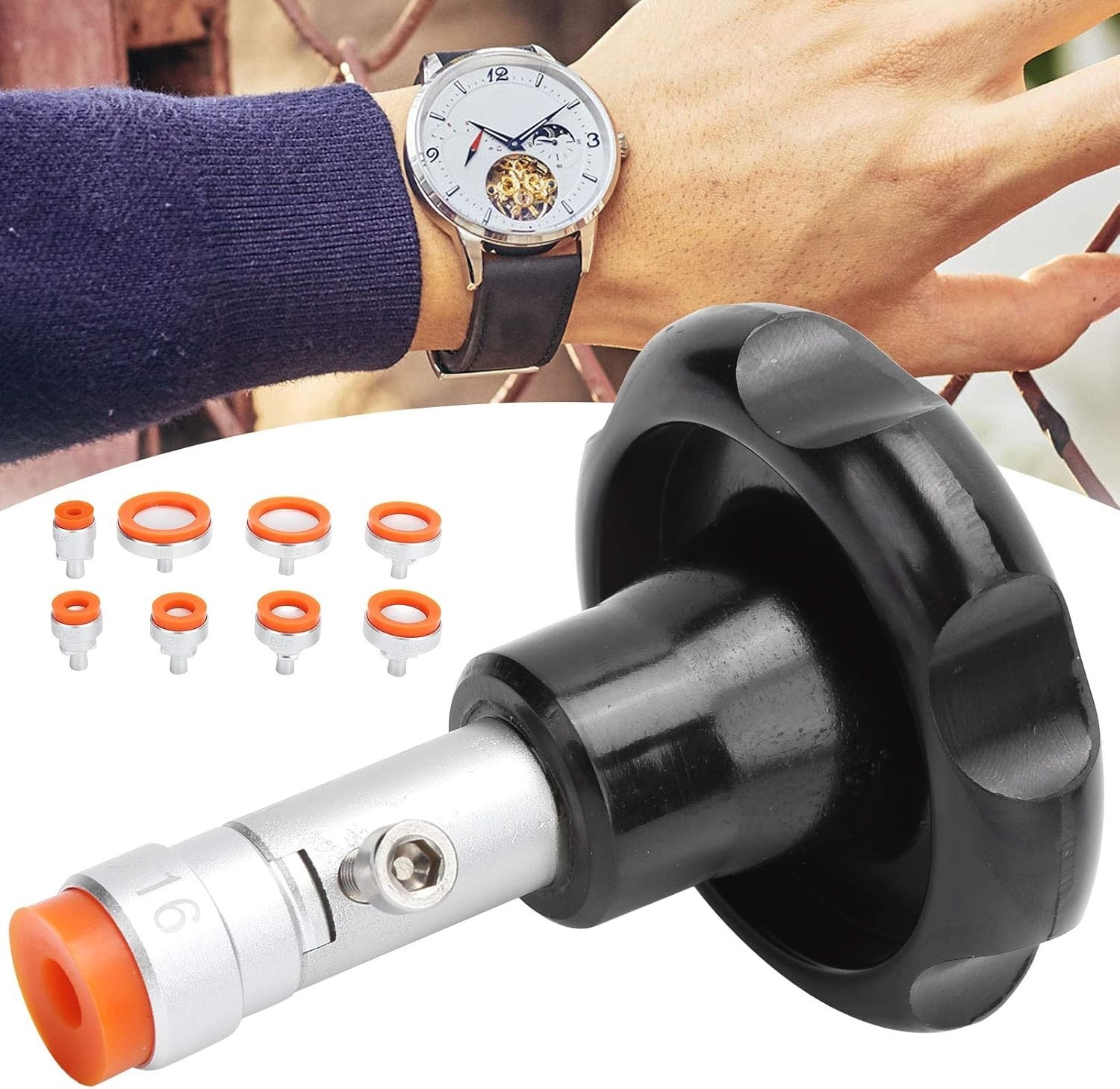 Ergonomic Adjustable Watch Back Opener Tool Kit – Perfect for Professionals