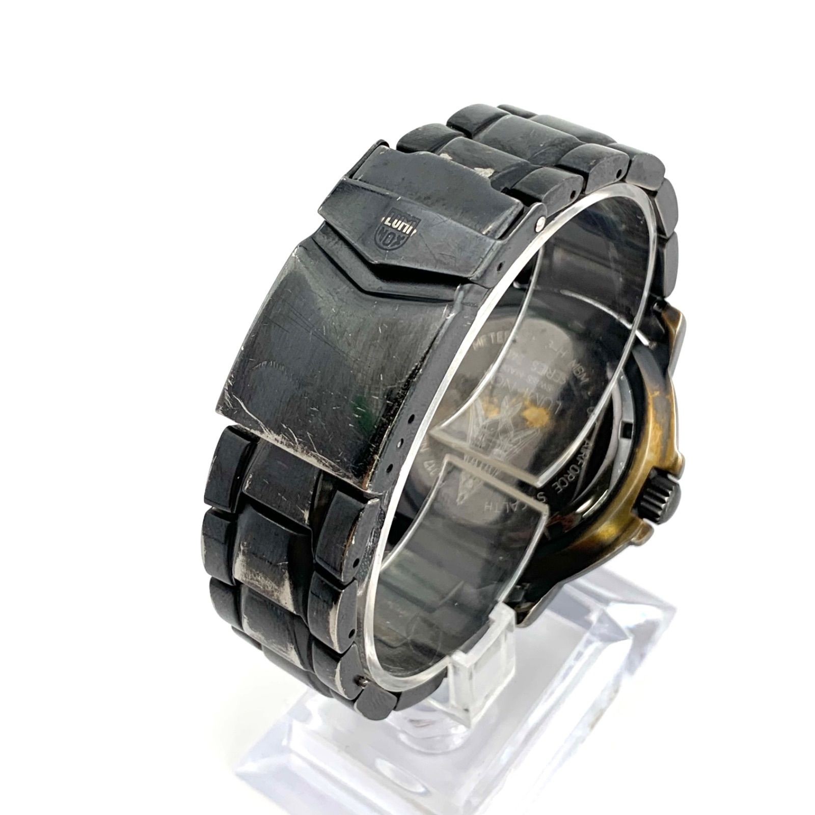 LUMINOX F-117 NIGHTHAWK Series 3400 Quartz Watch 200m Water Resistant Used