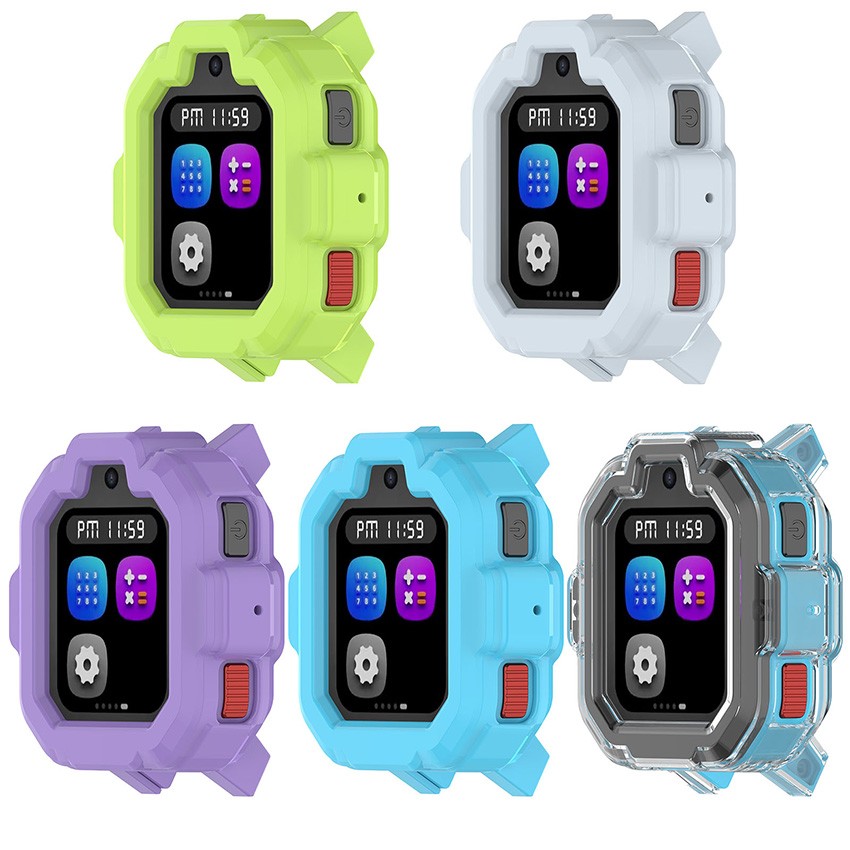 Half-wrap Case Protective Bumper Cover Replacement for TickTalk 5 Kids Watch