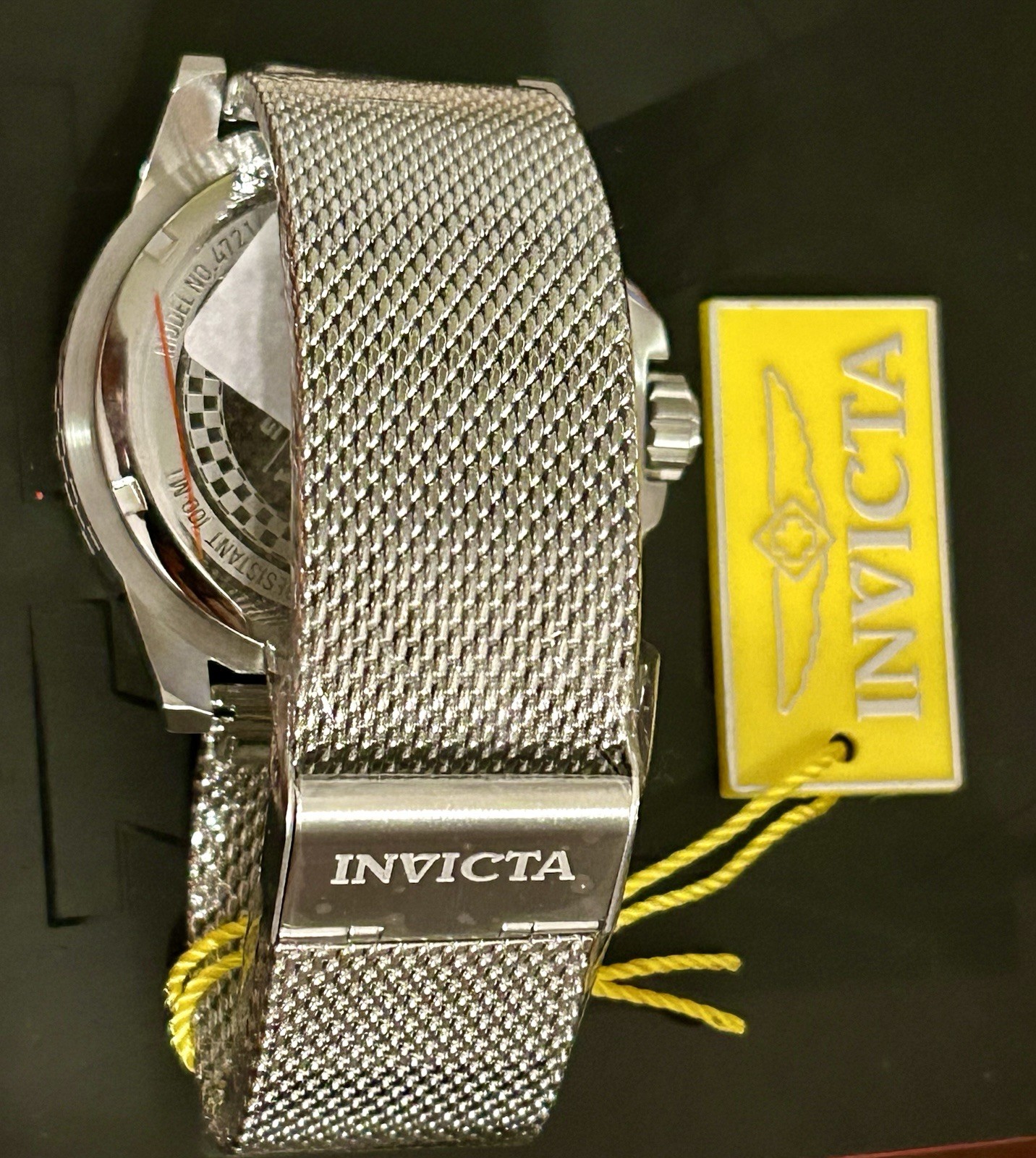 Invicta Racing Dynox Multifunction, 48mm, WR 100m, 8.5”, New/Box/3yr Warranty
