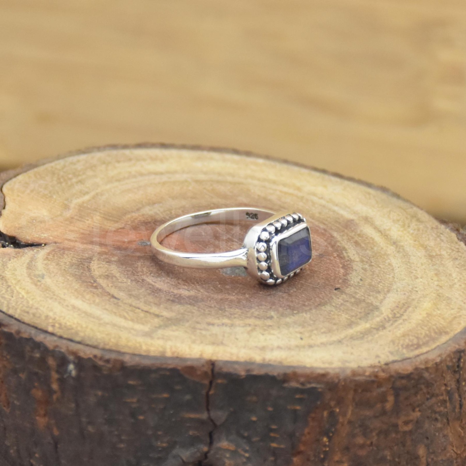 Natural Labradorite Ring, 925 Sterling Silver Handmade Ring, Statement Gift Ring